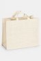 Jute Natural Canvas Stylish Tote Bag 43 X 33 X 15 Cm