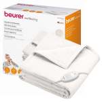 Beurer HD 75 Electric Blanket: Portable Heated Throw For Sofa Bed Or Study 180X130CM White