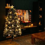 180CM Prelit Stellar Christmas Tree D Cor Included