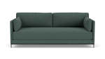Chill Sleeper Sofa Form Blue Grey Black Metal Legs - Form Blue Grey