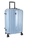 Cellini Compolite Medium 4 Wheel Trolley Case Blue - Ys Travel Bags