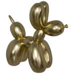 Poodle Figurine - Gold