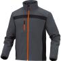 Work Jacket Deltaplus Softshell Grey & Orange Size 3XLARGE