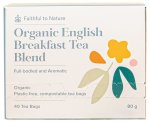 Faithful To Nature Ftn Organic English Breakfast Tea