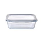 1040ML Glass Lun Box Clear