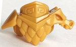 Parts Minifigure Armor Breastplate With Shoulder Pads Dragon Chest Feathers And 2 Studs On Back 36019