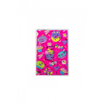 A6 Glitter Sugar Notebook - Pink