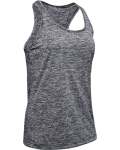 Women's Ua Tech Twist Tank - BLACK-001 XL