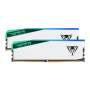Viper Elite 5 Rgb 32GB 6000MHZ DDR5 Desktop Gaming Memory Kit - White