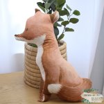 Shaped Pillow Woodlands Fox