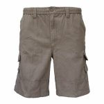 Sterling Pull On Cargo Shorts 24CM Taupe