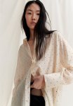 Shirt - Cream spotted