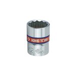 King Tony Standard 12 Point 1 4" Drive Sockets Imperial