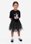 Tulle Skirt - Black glittery