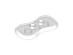 Parts Plate - Modified 2 X 4 With 2 Studs And Curved Sides Minifigure Stand 88000