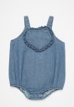 PoP Candy Denim Romper - Blue