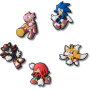 Sonic The Hedgehog Jibbitz - Multi / Osfa