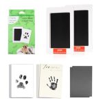 Deerzone Inkless Paw Print Kit Dog Paw Print Kit Dog Nose Print Kit Clean Touch Ink Pads And Imprint Cards Pet Paw Print Impress