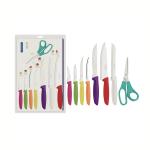 Tramontina Knife Set 8PC Plenus Multi Colour Livestainable