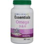 Clicks Essentials Omega 3 & 6 Softegels 30 Softgels