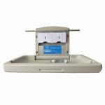 Baby Changing Station Wall Mounted Horizontal - Sanitize Today
