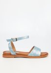 Ellie 3 Ankle Tie Sandal - Blue