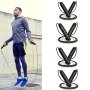 1PC Skipping Rope Adjustable Jump Rope For Aerobic Exercise Speed Training Weight Loss Fitness