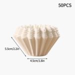 Coffee Accessories Coffee Filters Drip Coffee S2 S 50PCS