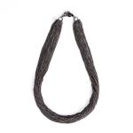 Grey Princess Chain Stainless Steel Necklace - Grey