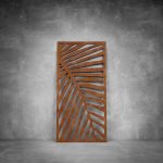 Wall Art D055 - 1040 X 535 X 20 Indoor Matt Black Warm White