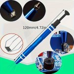 1PC Metal Grabber Tweezers For Gripping Tiny Components & Ic Chips Durable Hand Tool