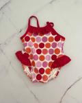 Tu Red Polka Dot Swimming Costume 3 6M