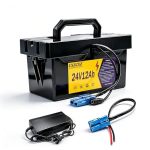 Cxzcxz 24V12AH Lithium Battery For Best Car Ride On Toys 24V Lithium Battery With Longer Lasting And Lighter Than Lead-acid Comp