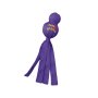 KONG Wubba Classic Tug And Toss Toy - Large / Purple