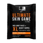Ult Skin Game XL Face And Body Wipes 10S