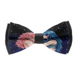 Seslflkpjk Boys Trippy Lesbian Love Woman Pride Art Pre-tied Creative Cravat Necktie For Evening Party Dinners Banquet Casual An