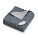 Beurer HD 75 Dark Grey Heated Overblanket - 180X130CM