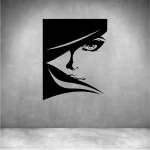 Woman In Dark - Grey L 800 X H 1200MM
