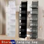 1 Pack Storage Hanging Bag Multi-purpose Door Back Storage Bag Bag Sorting And Storage Foldable Household Storage Bag Wall-mount