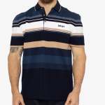 Soviet Mens Brayden Regular Fit Golfer In Midnight Blue - Midnight Blue M