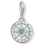 Turquiose Compass Charm