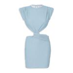 Sky Blue Shimmer MINI Dress