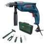 Bosch - Corded Impact Drill Gsb 570 With 14PCE Hand Tool Set