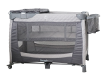 Camp Cot With Changer And Side Storage