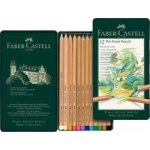 Faber-Castell Assorted Pitt Pastel Pencils Tin Of 12