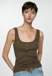 Top Brisa - Beige khaki