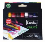 Create 14MM 9 Jumbo Wax Crayons BOX-12