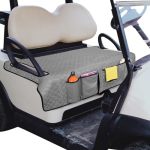 Golf Cart Seat Covers Universal Golf Cart Seat Towel Blanket With 4 Front Pockets & Nonskid Bottom Fits For Ezgo Yamaha Club Car
