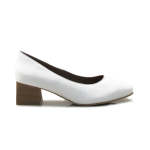 12476 White - White 9 Leather