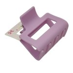 Purple Rectangle Hair Claw 6CM